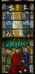 Raam w7 met de Transfiguratie