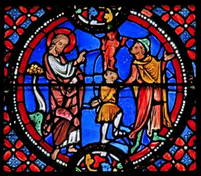 St. Andreas verdrijft een demon