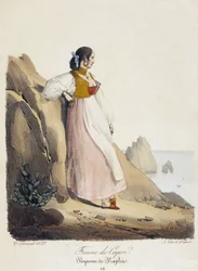Vrouw van Capri - Koninkrijk Napels