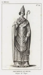 X Eeuw, Prudence de Jongere, Bisschop van Troyes