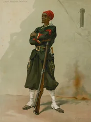 Senegalese Zouaaf, kleine tenue