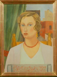 Portret van mevrouw Jean Wight