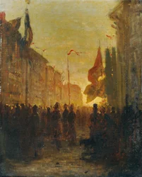 Feestelijke vlaggen
