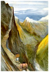 Het Nerpani-pad, Tibet, 1898