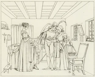 Illustratie voor Goethes Faust