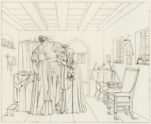 Illustratie voor Goethes Faust