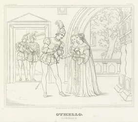 Othello, Act III, Scene 3 (gravure)