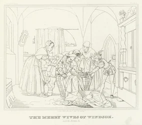 De Vrolijke Vrouwtjes van Windsor, Act III, Scene 3