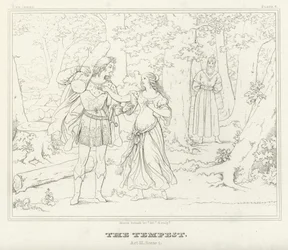 De Storm, Act III, Scene 1 (gravure)