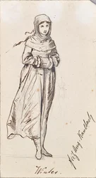 Personificatie van de winter