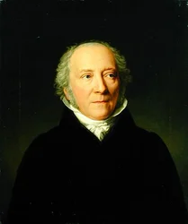 Portret van Leonhard Wachter, 1820