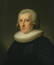 Portret van Pastor Johann Bernhard Klefeker