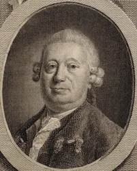 Portret van de componist Johann Heinrich Rolle 1716-1785, 1780