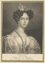 Amélie van Leuchtenberg 1812-1873, keizerin van Brazilië, 1830