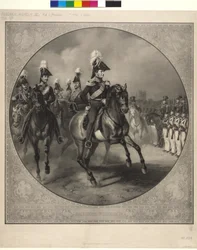 Ruiterportret van Frederik Wilhelm IV