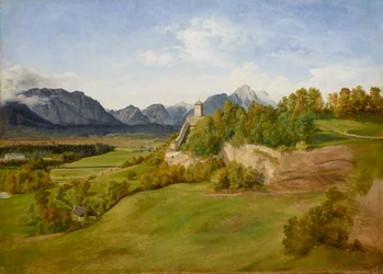 De Mönchsberg in Salzburg met de Josefsturm