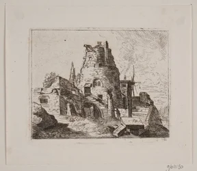 Ruin met toren