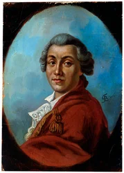 Portret van de dichter Alexander Sumarokov