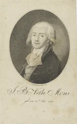 Portret van Jean-Baptiste Van Mons 1765-1842, 1800