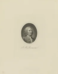 Portret van de componist Jean-Philippe Rameau