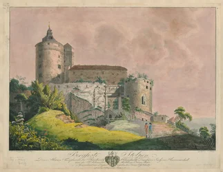 Bergfeste Stolpen, ca. 1800