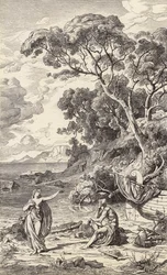 Odysseus en Calypso
