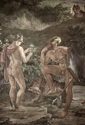 Odysseus op het eiland Circe, Scènes uit de Odyssee