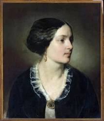 Portret van Gravin Katarzyna Potocka