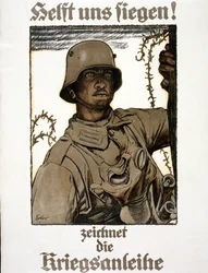 Helft uns siegen! Zeichnet die Kriegsanleihe