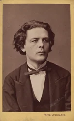 Portret van de componist Anton Rubinstein 1829-1894, ca. 1870