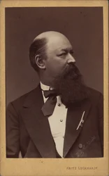 Portret van de componist Franz von Suppè