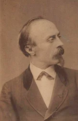 Portret van de componist Hans von Bülow 1830-1894, ca. 1875