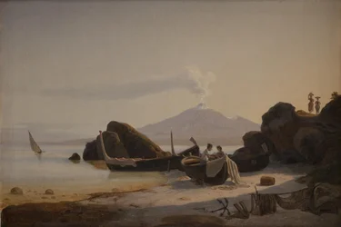Een kust. Sicilië