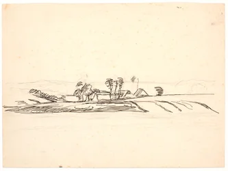 Landschap met een Boerderij