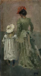 Alexandra Thaulow met Ingrid