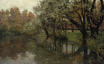 Herfstdag bij de Akerselva