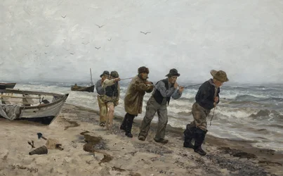 Thuiskomende vissers, Skagen