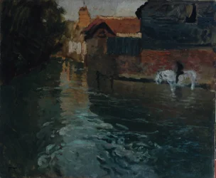 Rivier in het noorden, ca 1893 (schilderij)