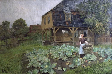 Het landhuis op Grunerloekka