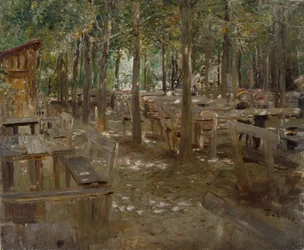 Oude biertuin