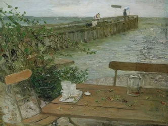 Aanlegsteiger aan de Starnberger See