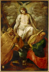 Christus verschijnt aan de heiligen Petrus en Paulus (schilderij)