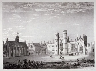 Lambeth Palace, Londen, ca. 1830