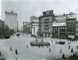 Union Square en Fourth Avenue, New York City