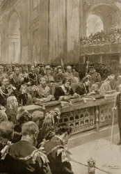 De Dankdienst voor het Herstel van de Prins van Wales, Gehouden in St. Paul