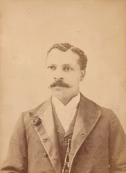 Foto van Tobe Brown, 1890s