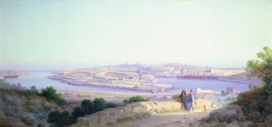 Het Infanteriekamp in Lazaretto, Malta