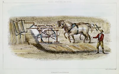 Bells maaimachine, 1851