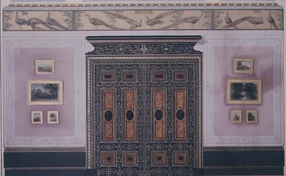 Ontwerp voor het interieur van No.1 Grosvenor Crescent, Londen