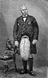 John Brown, persoonlijke bediende van koningin Victoria, 1900
